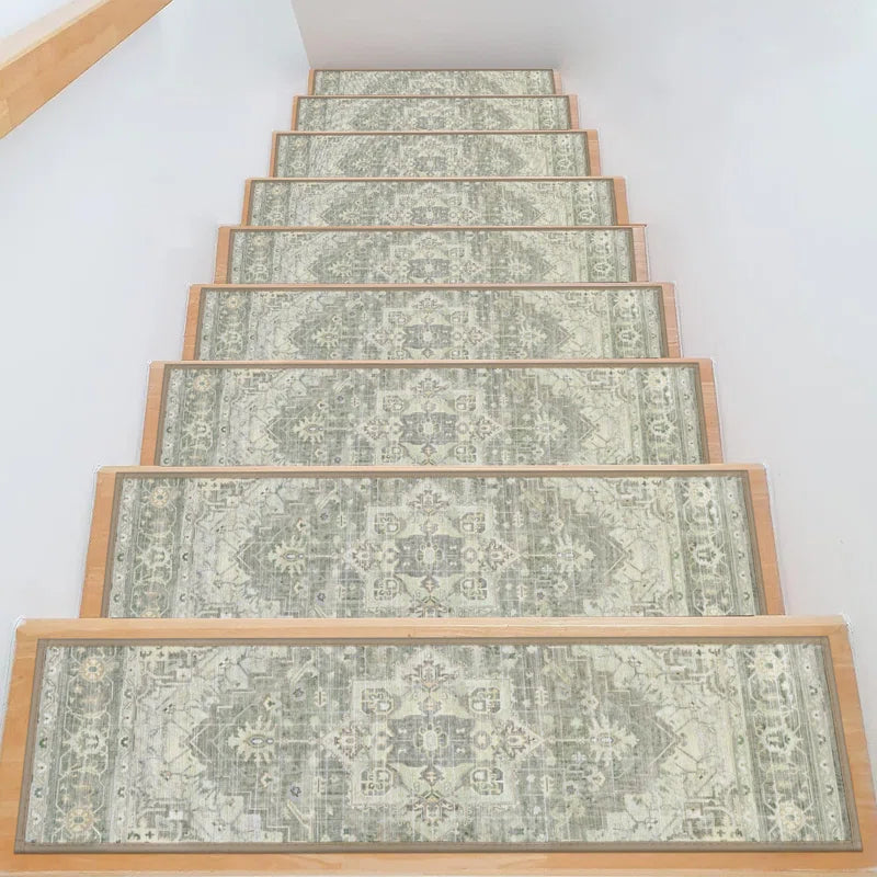 MeyJey Non-Slip Indoor Stair Treads (Set of 15)