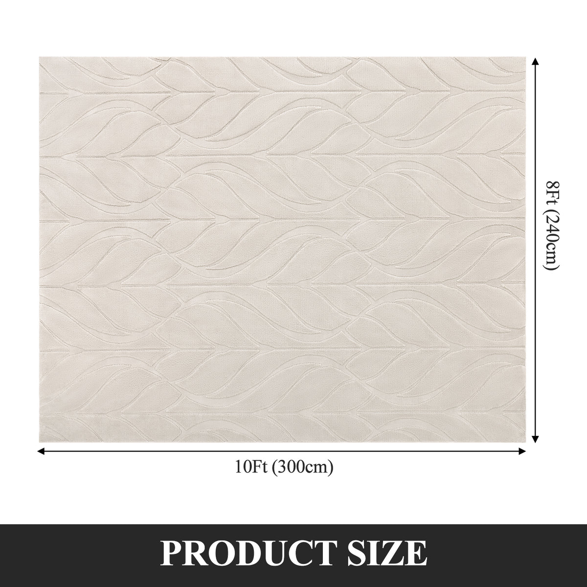 MeyJey Small Shag Area Rug for Living Room Modern Geometric High-Low Cut Machine Washable Rugs for Bedroom Dinning Room Office Decor Non-Slip Soft Carpet