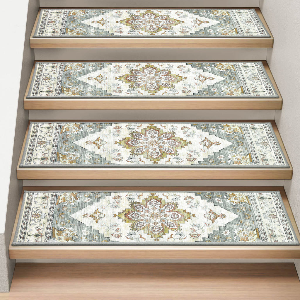 MeyJey Non-Slip Indoor Stair Treads (Set of 15)