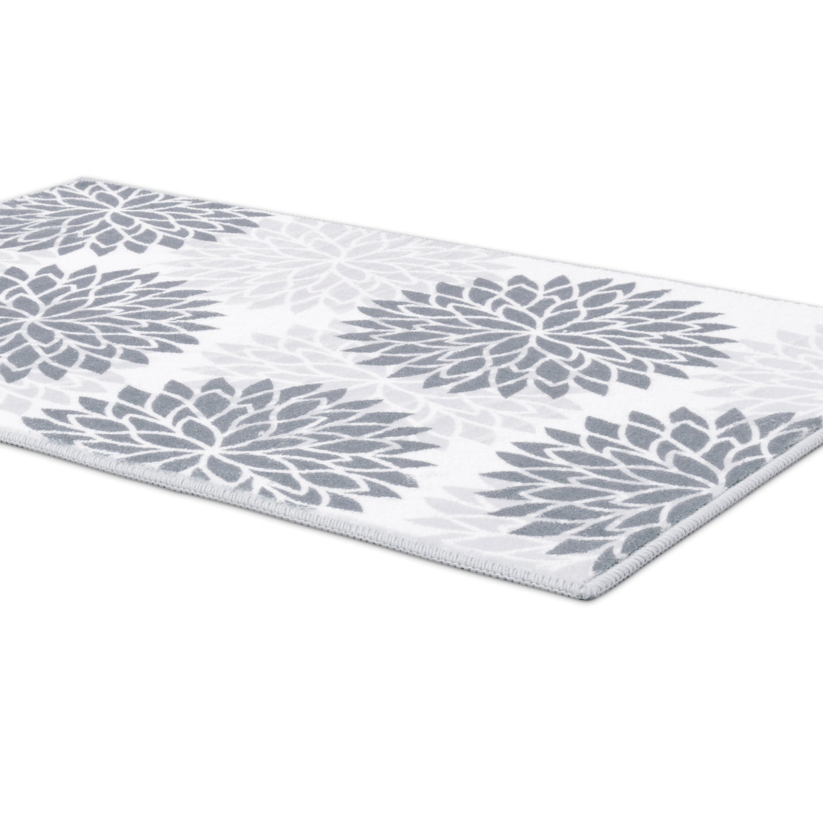 MeyJey Kitchen Rug Anti-Fatigue Mat Set for Kitchen, 2 Piece Non-Slip Waterproof Comfort Cushioned Floor Mats 20"x31.5"+20"x59"